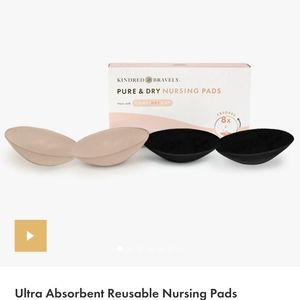 New - Kindred Bravely - Ultrasound Absorbant Reusable Nursing Pads